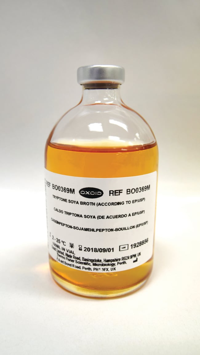 Oxoid UK Tryptone Soya Broth,Screw Cap,